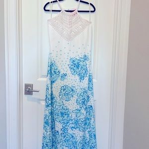 Lilly Pulitzer NWT Pearl Maxi Dress, Sz 2